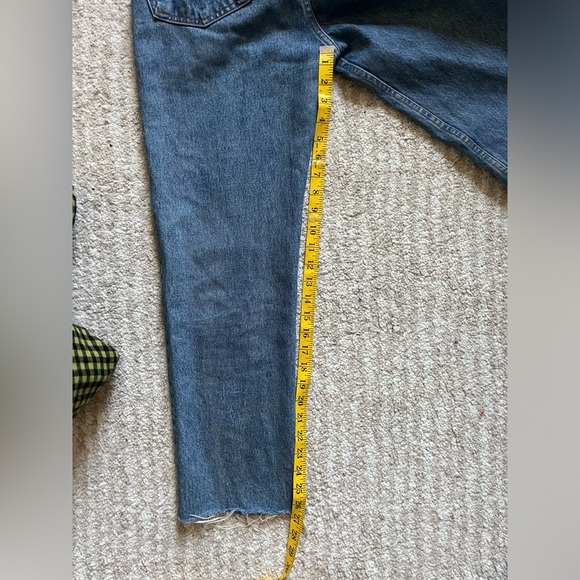 Re/Done stovepipe mid blue size 27 - Picture 5 of 6